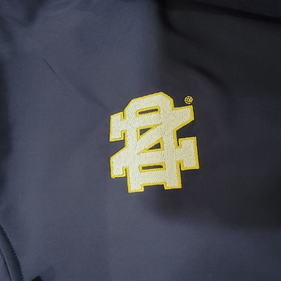 Under armour Notre Dame wind breaker - Picture 3 of 4